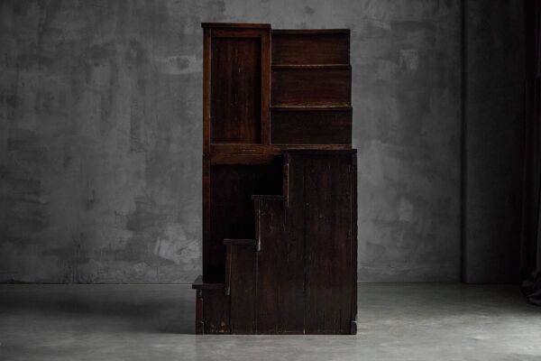 Coffre d'escalier japonais Kaidan Tansu, Japon, XIXe siècle