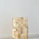 Vase en nacre de coquillage vintage