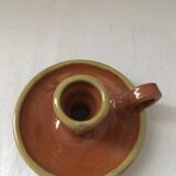 Terra cotta candle holder