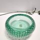 Aquamarine Bullicante Murano Glass Ashtray - Trinket Bowl