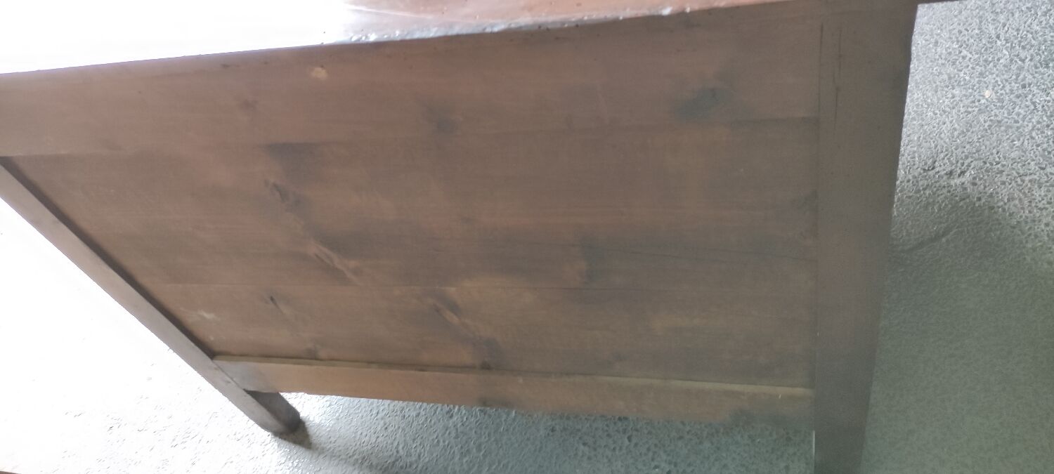 Walnut directoire chest of drawers, lacrosse