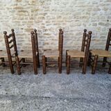 Chaises style Charles Dudouyt