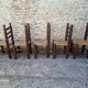 Chaises style Charles Dudouyt