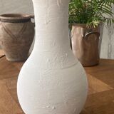 Bleached sandstone vase, 60s