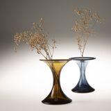Pair of Havana tulip vases by Holmegaard