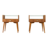 1950s bedside tables by Helmut Magg for WK Möbel