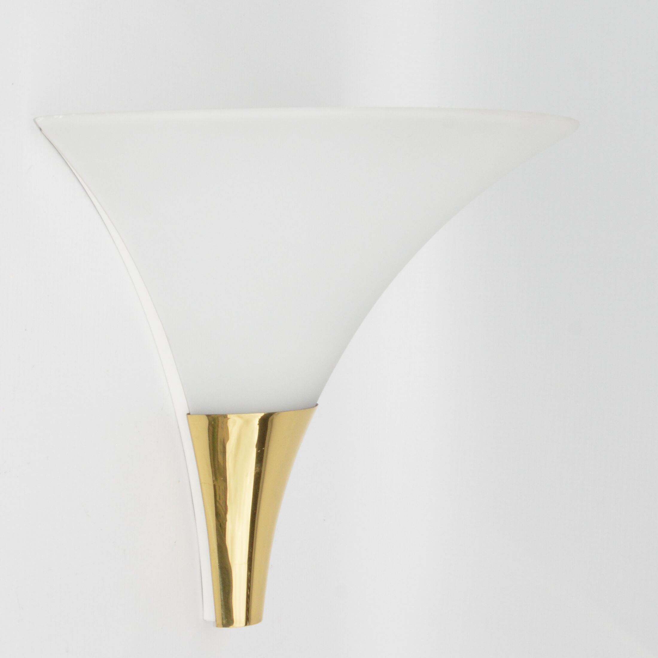 Pair of wall lamps, Glashutte Limburg, Germany, 1970s