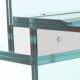 Table en verre pietro chiesa, 1970s