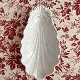 Antique porcelain shell ramekin dish