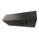 Buffet / black fluted wooden sideboard 170 x 80 cm