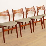 4 x dining chairs | Erik Buch | Model 310 | Teak | re-upholstered