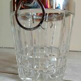 Champagne bucket in crystal 70s