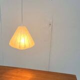 Modern mid-century Cocoon pendant lamp by Friedel Wauer for Goldkant Leuchten, Germany, 1960s.