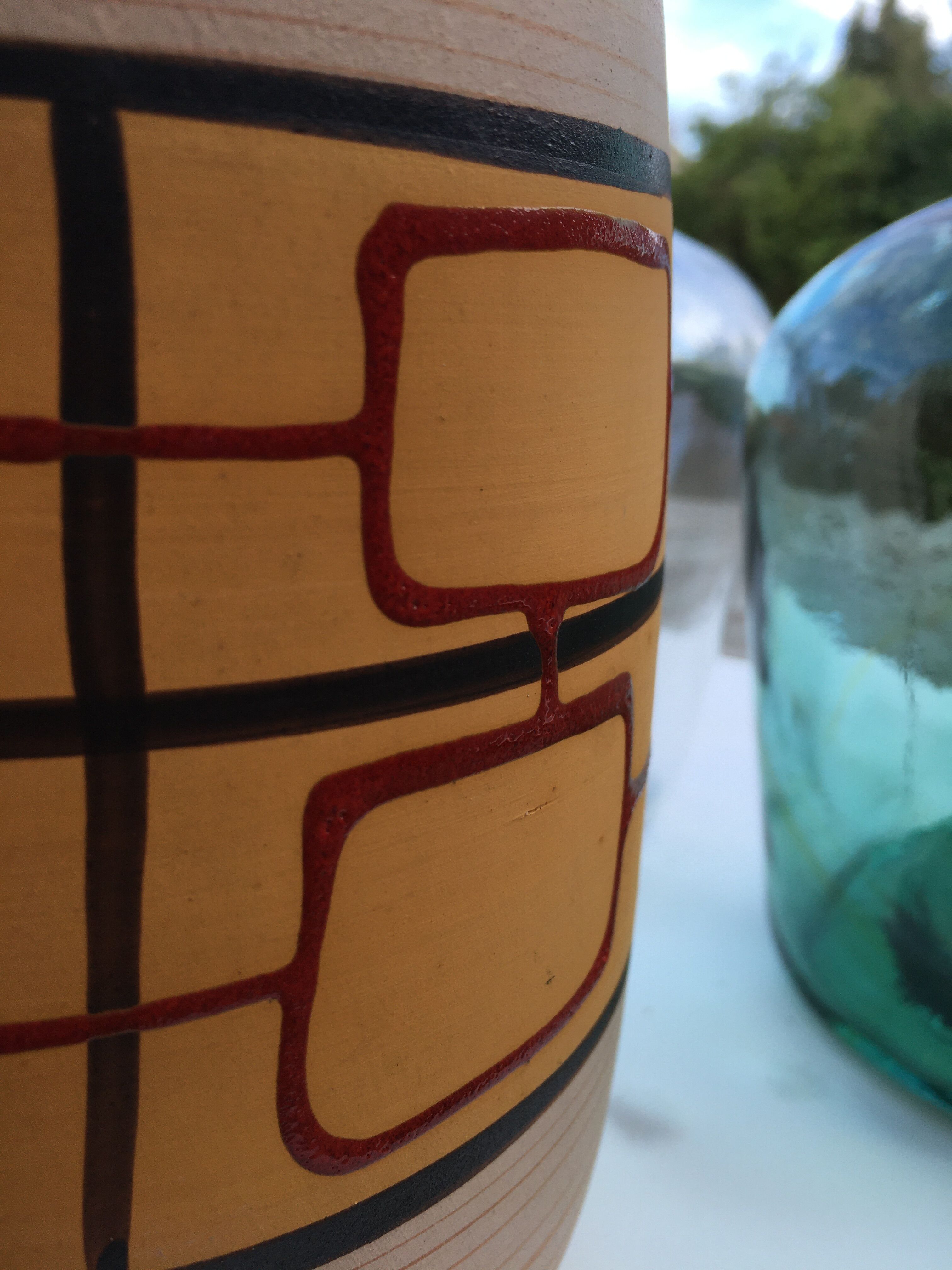 Ceramic pitcher sixties west germany