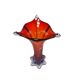 Italian postmodern vase in Murano glass from Mandruzzato, 1950s