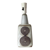Table lamp in stoneware and ceramic by Einar Johansen for Søholm Stoneware, Denmark, 1960s