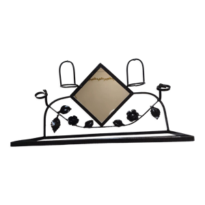 Porte chapeau en fer forgé avec