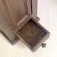 Vintage 1950s solid wood bread box