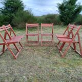 Vintage folding chairs