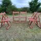 Vintage folding chairs