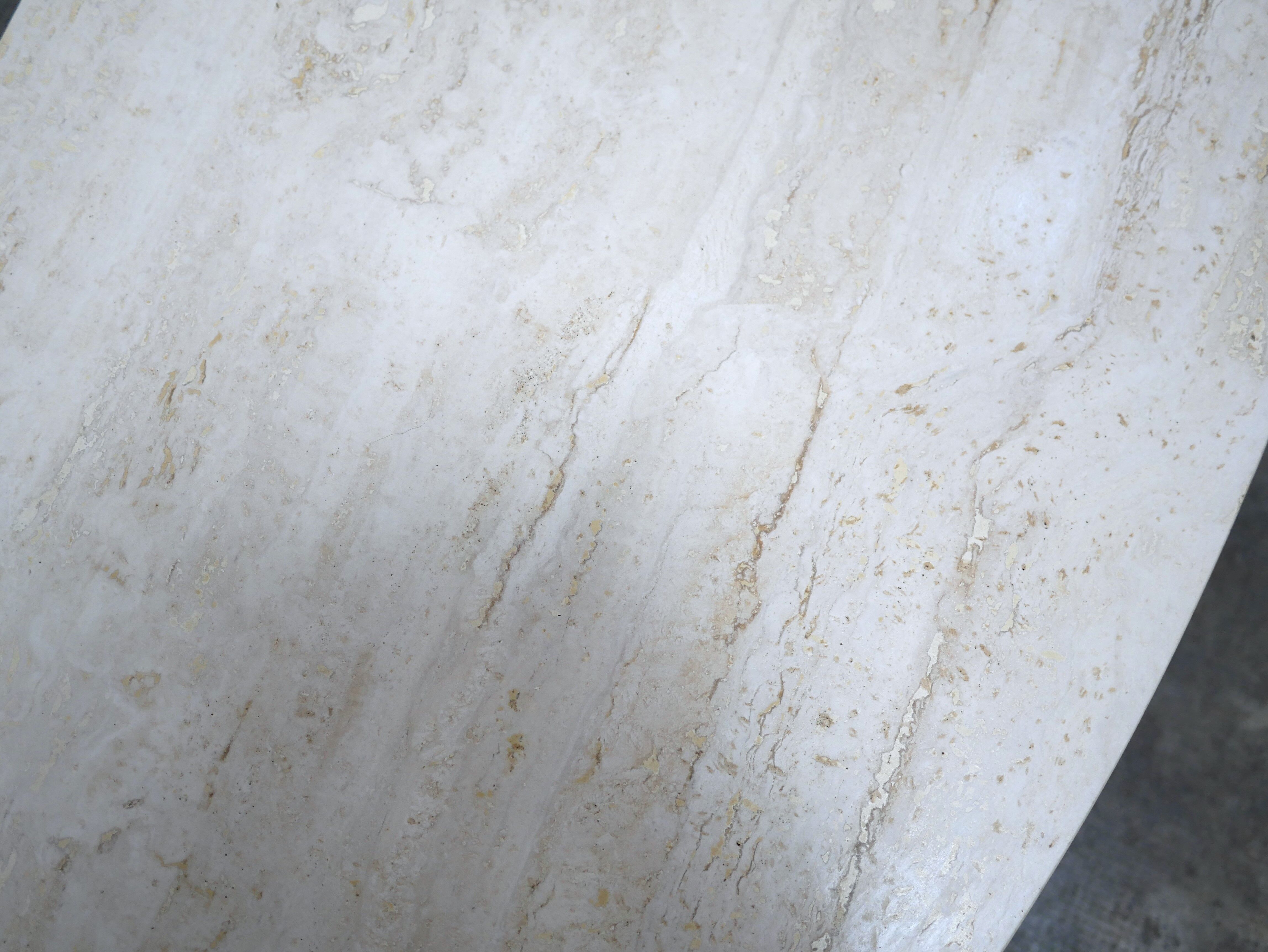 Vintage travertine coffee table