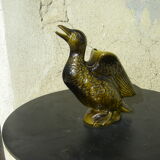 Vase or zoomorphic pitcher in vintage slip
