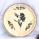 Decorative plate from Salins France, Epinal decor 25.5 cm