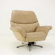 Large Scandinavian Adjustable Leather Armchair by Peem, 1970s, Finland