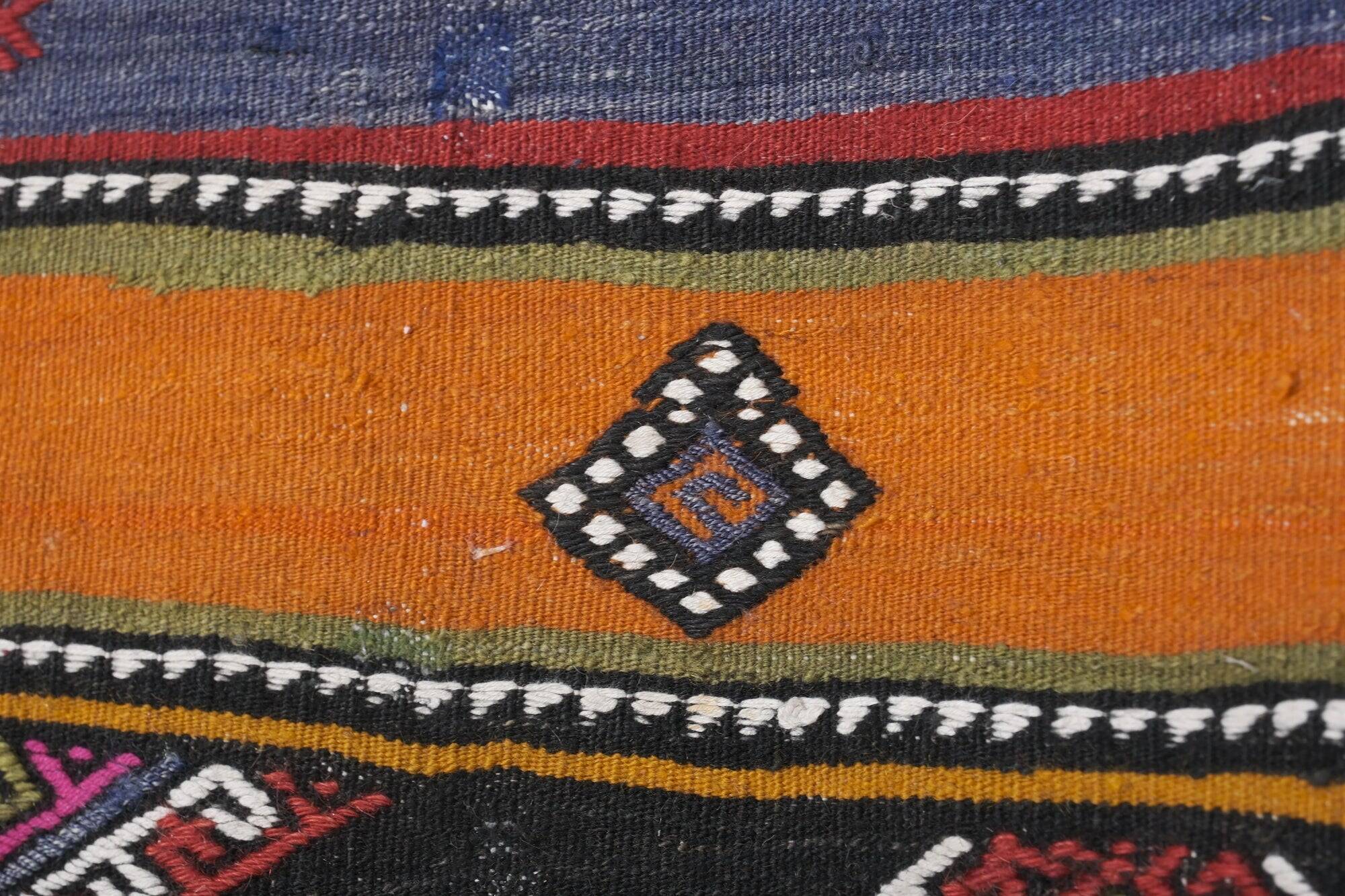 Vintage Turkish hallway rug 67x592 cm