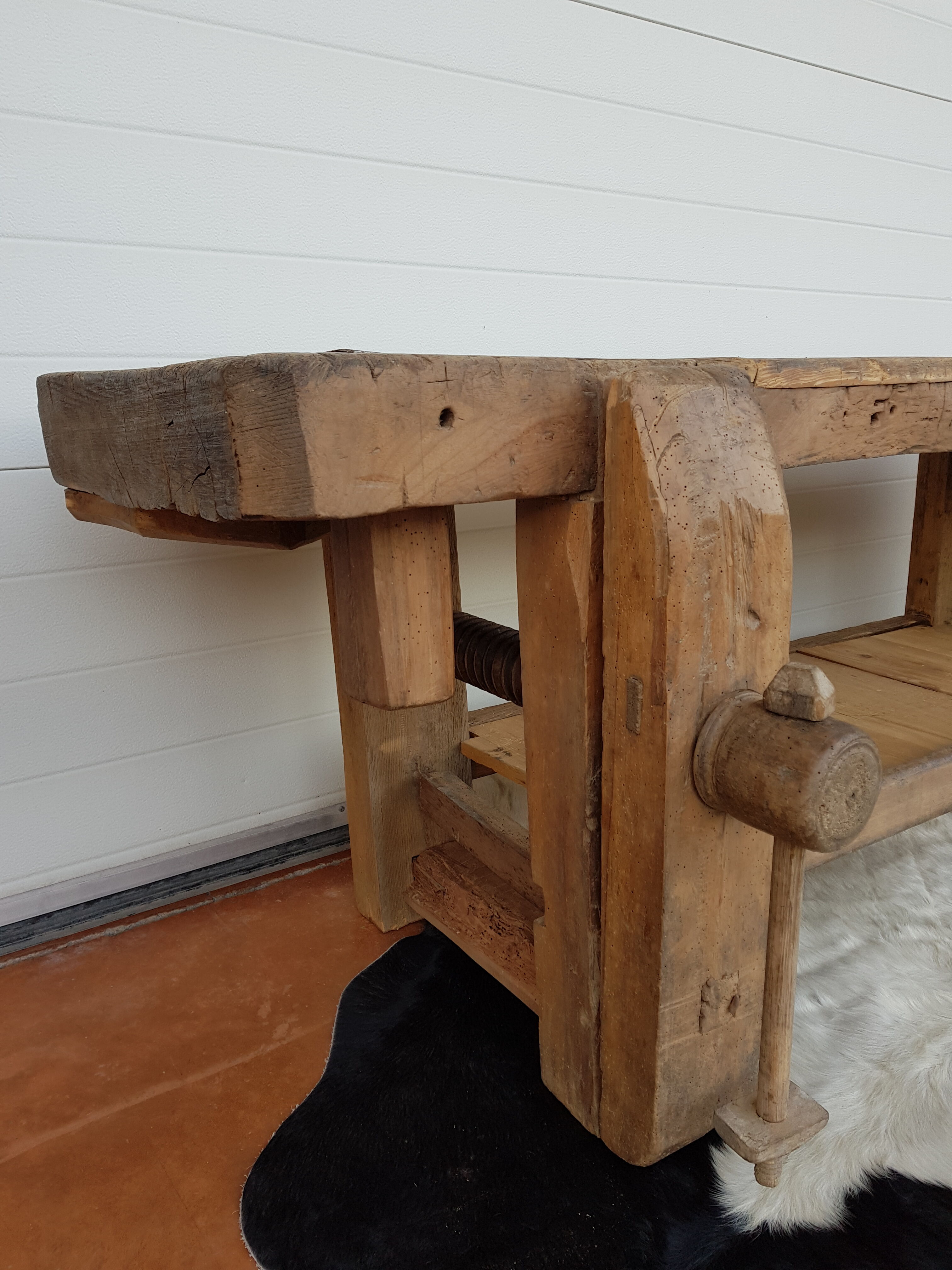 Farm workbench 19th century