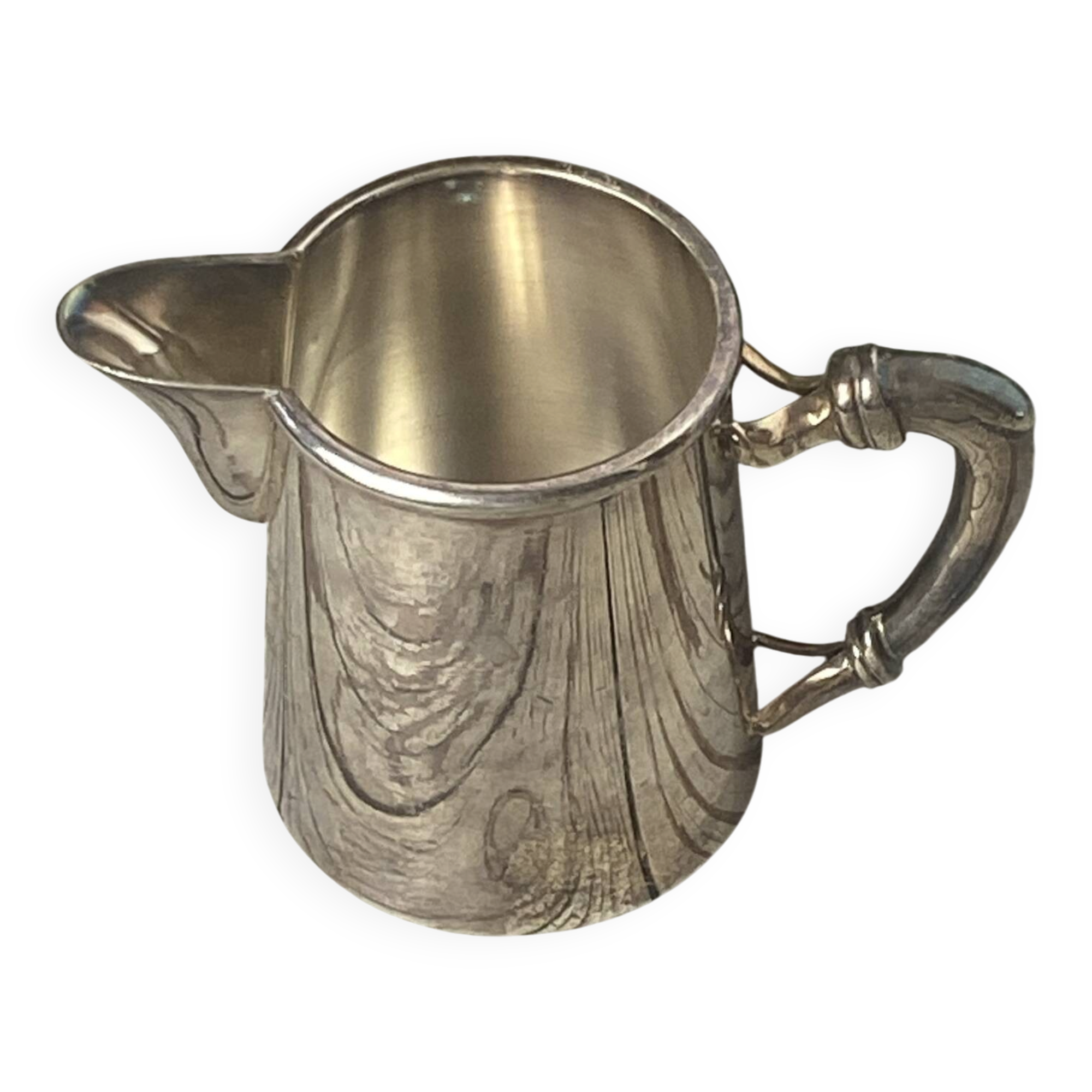 Silver-plated milk jug