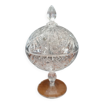 Crystal candy dish