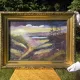 Vintage Moody Impressionist Oil Landscape Painting