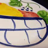 Plat artisanal en terre cuite