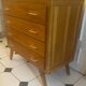 Commode vintage pieds compas