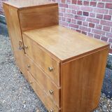 Asymmetrical chest of drawers
