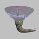 Important Art Deco chandelier in gilded bronze