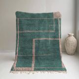 Tapis beni ouarine fait main traditionnel 250cmx150cm