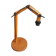 Articulated wooden lamp