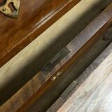 Empire period kneading trough chest of drawers in solid walnut circa 1820