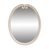 Vintage oval mirror