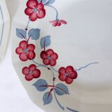 2 deep plates Céranord St Amand model Le Printemps (220634)