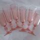 Luminarc Rosaline champagne flutes
