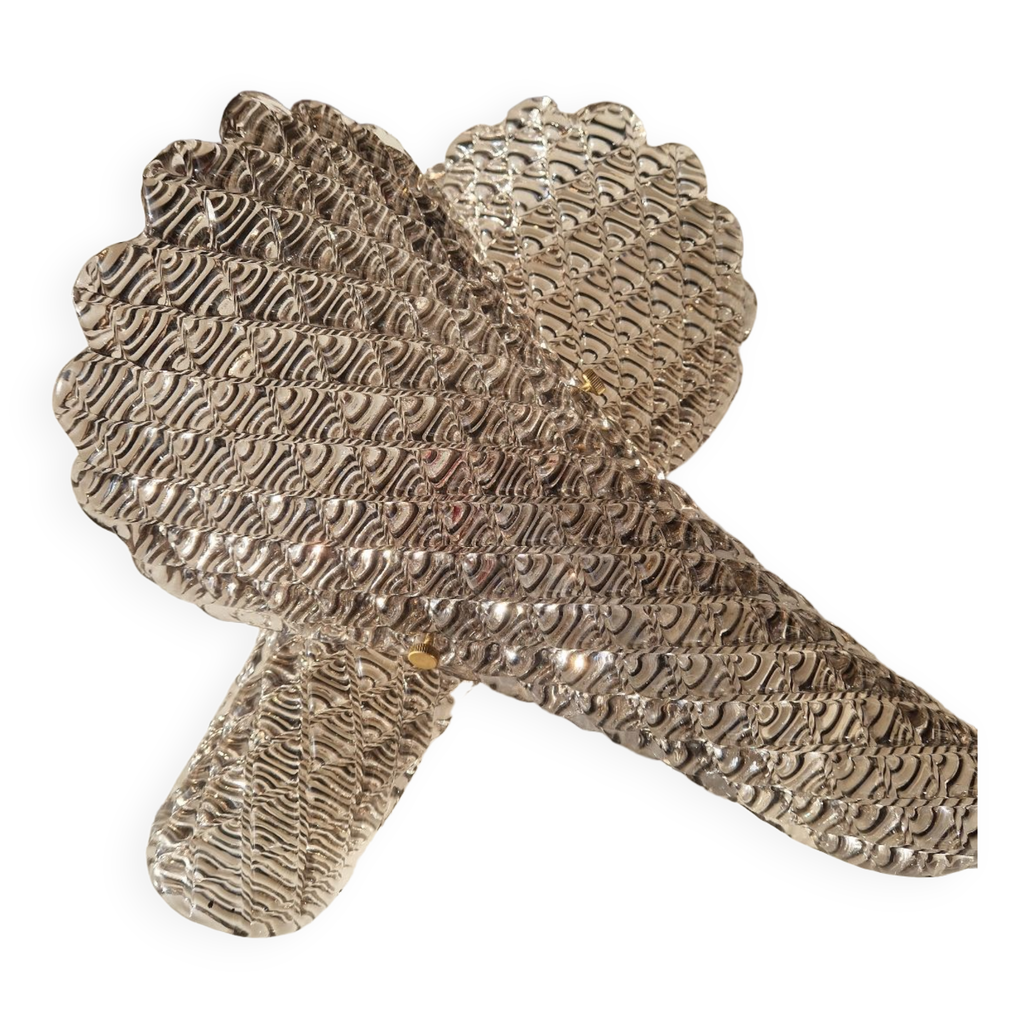 Pair of Murano glass wall lights