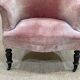 Toad armchair Napoleon III late nineteenth