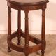 walnut stool in Renaissance style