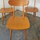 Set of 4 Hiller chairs, vintage 1960