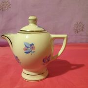 Coffee service 13 pieces Limoges Unique Letourneur Salmon pretty model
