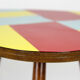 Czech Multicolored Formica Coffee Table, 1960 s