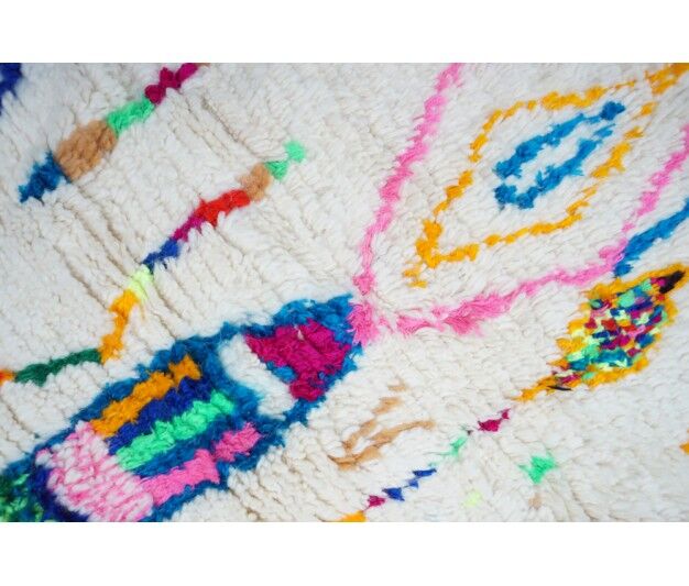 Colorful Berber carpet 158x112cm